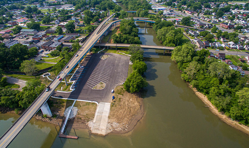 Guyandotte Boating Access, Huntington, WV