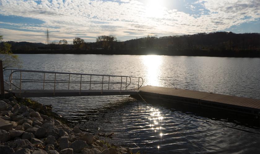 Nitro Boat Ramp and Dock; Nitro, West Virginia