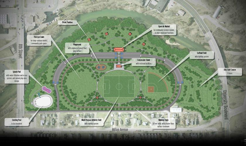 Anderson Athletic Park Master Plan; Anderson, Indiana