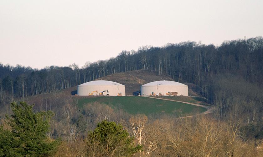 WV American Water Storage Tanks, Saint Albans, WV
